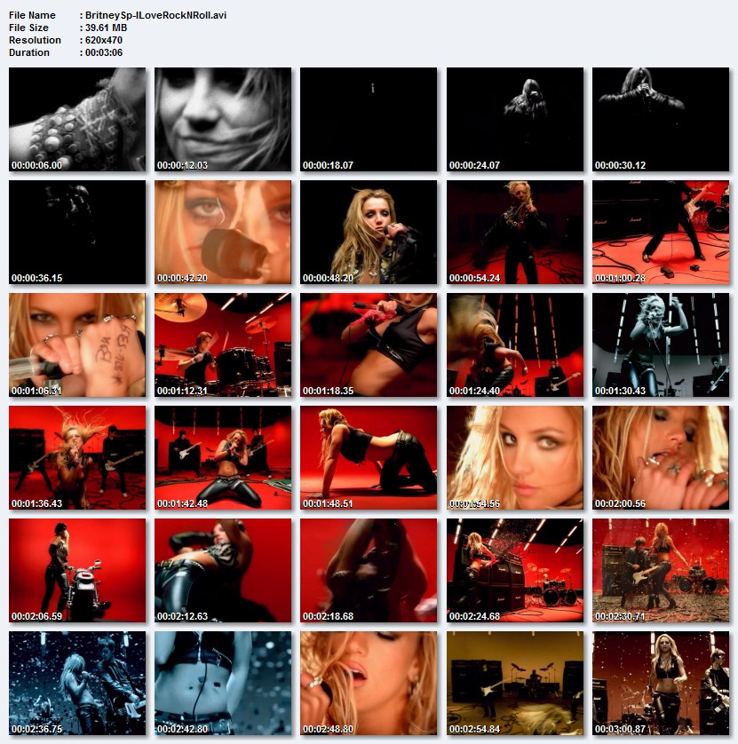 britney spears i love rock n roll video. Britney Spears – I Love Rock N